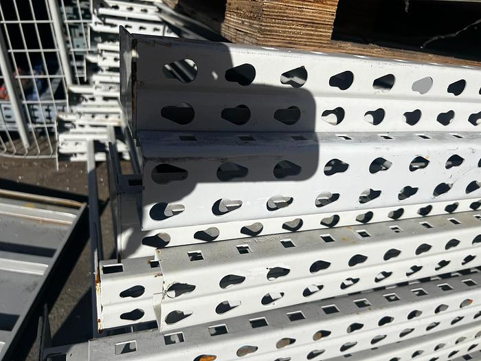 Used 7FT TEARDROP UPIGHTS FOR PALLET RACKING