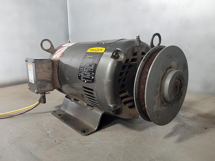 Used BALDOR MOTOR; HP 6 - 7 1/2; PH 3; RPM 1450-1760;36K977T255H2./