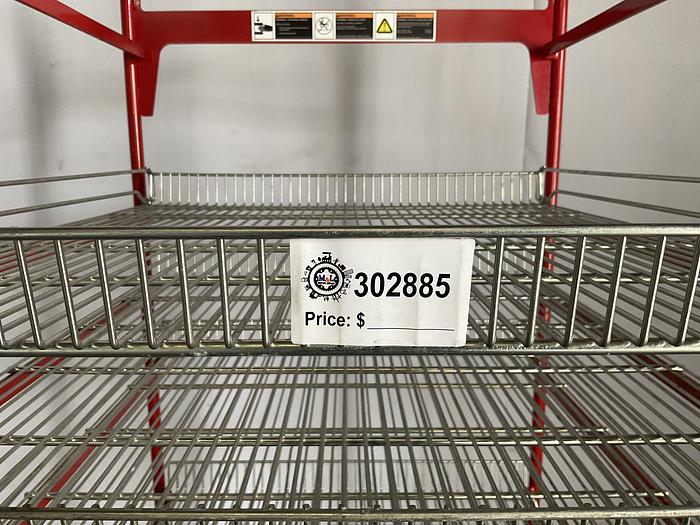 Used ROLLING 5 TIER DRAWER STORE CART