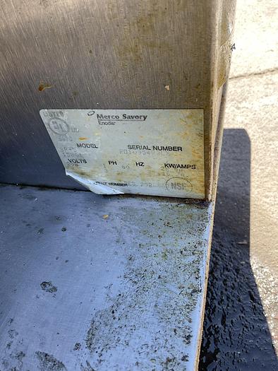 Used COMMERCIAL COUNTERTOP ROTTISSERIE COOK-N-HOLD MERCO SAVORY SP-F !