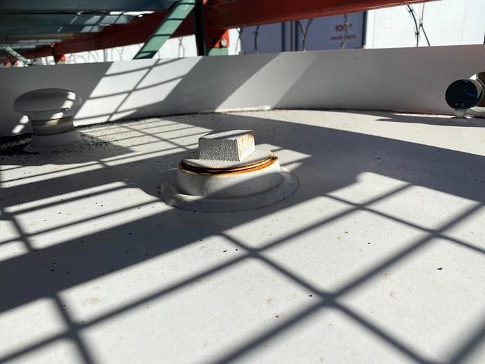 Used 450 GALLON STEEL TANK, TOTE !