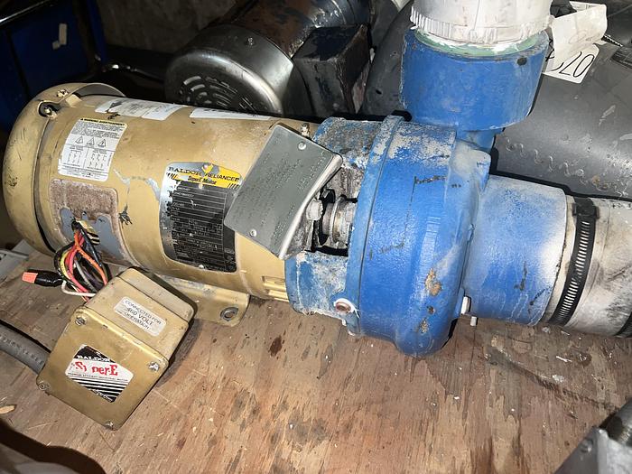 Used BALDOR MOTOR; HP 6 - 7 1/2; PH 3; RPM 1450-1760; 36K977T255H2