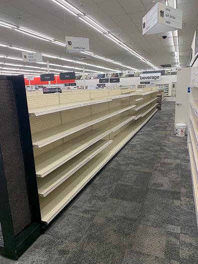 Used MADIX GOLDOLA SHELVING FOR $35.00 PER FEET !