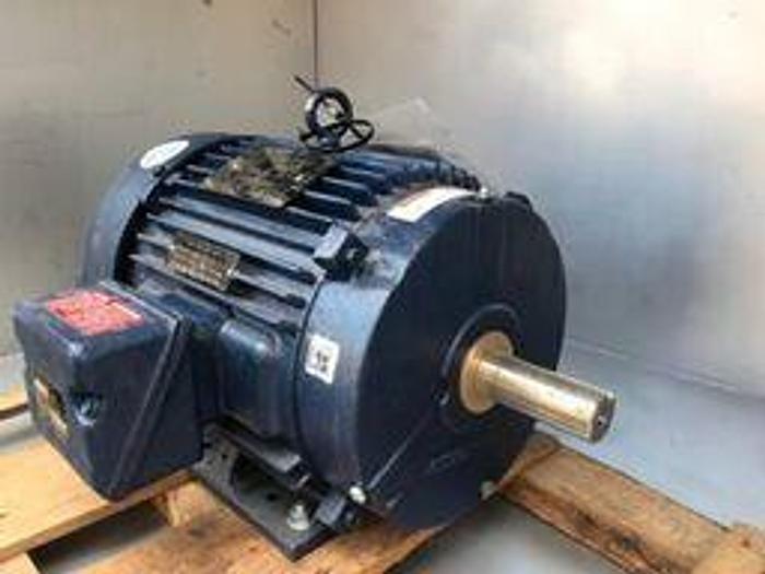 Used ELECTRIC MOTOR 5 HP MARATHON SEVERE DUTY RVH215THFS9076BBL !