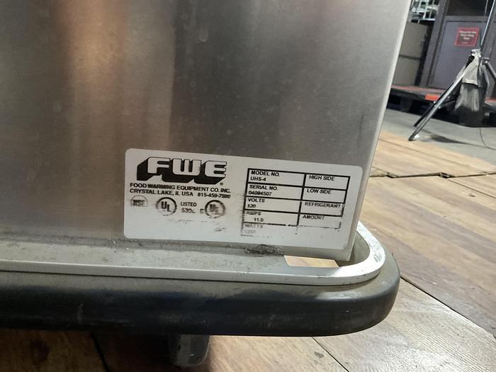 Used FWE UNDERCOUNTER INSULATED HEATED CABINET-UHS-4 !