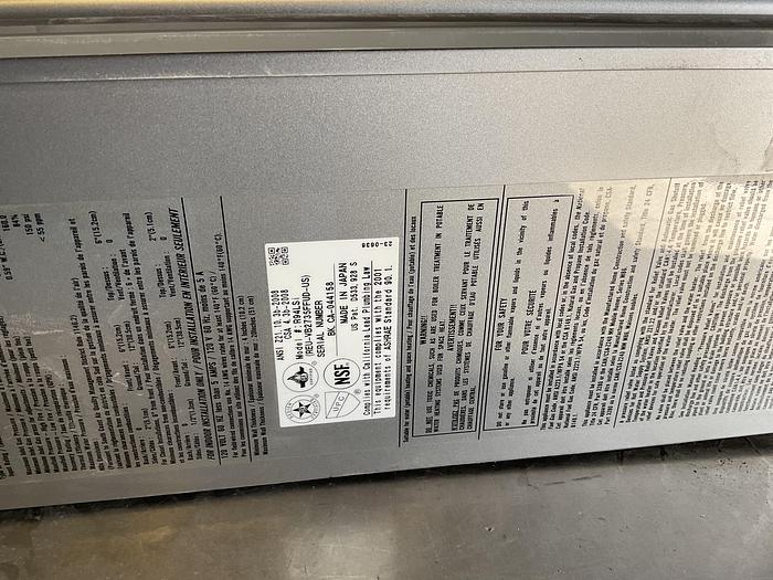 Used RINNAI TANKLESS WATER HEATER !