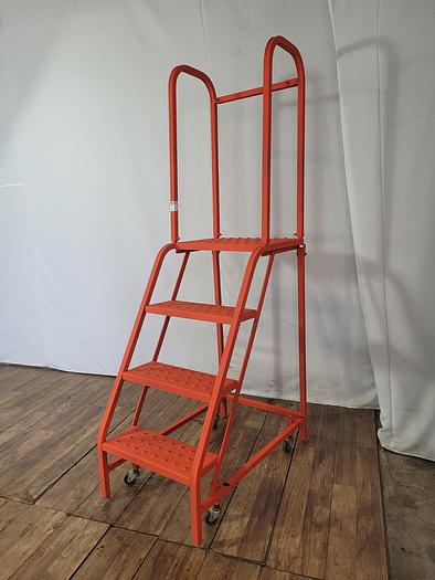 Used 6 FT-4 STEP ROLLING LADDER