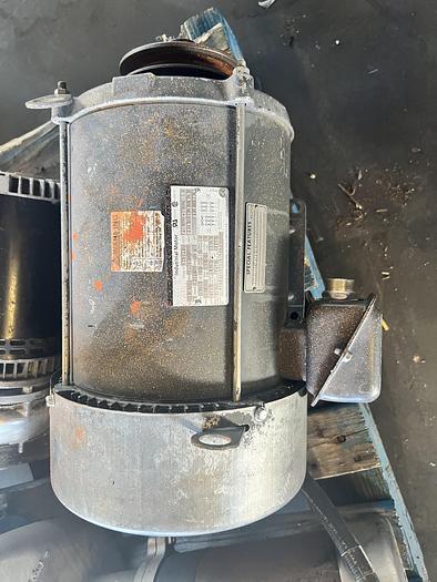 Used 7.5 HP INDUSTRIAL MOTOR; 3 PH; 1760 RPMS; 33KX07 !