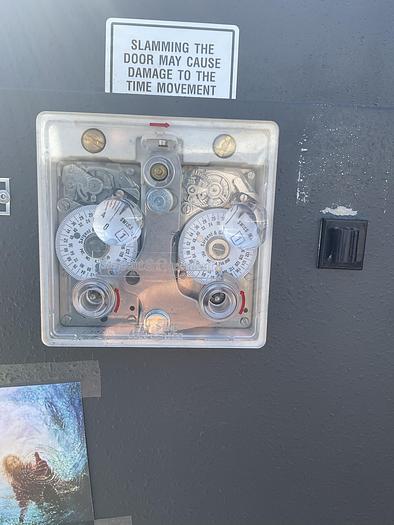 Used SAFE - TL15, NO. C68607 WITH 3 SHELFS