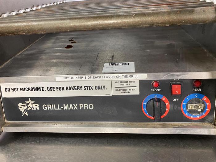 Used STAR GRILL-MAX ELECTRIC  HOT DOG GRILL !