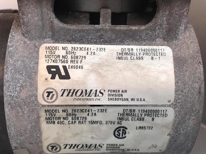 Used COMPRESSOR THOMAS 2623CE41-232E !