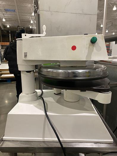 Used DOUGHPRO COUNTERTOP PIZZA DOUGH PRESS WITH COMPRESSOR; DP1300