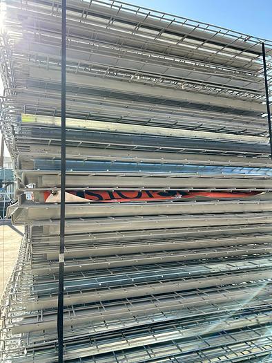 Used 48.5"  WATERFALL WIRE DECKING