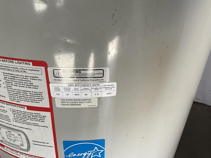 Used BRADFORS WHITE CORP WATER HEATER, COMMERTIAL HYDROJET