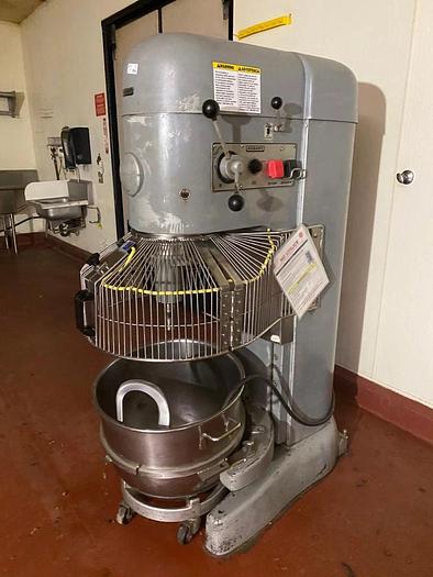 Used 80QT HOBART MIXER, STAINLESS STEEL BOWL !