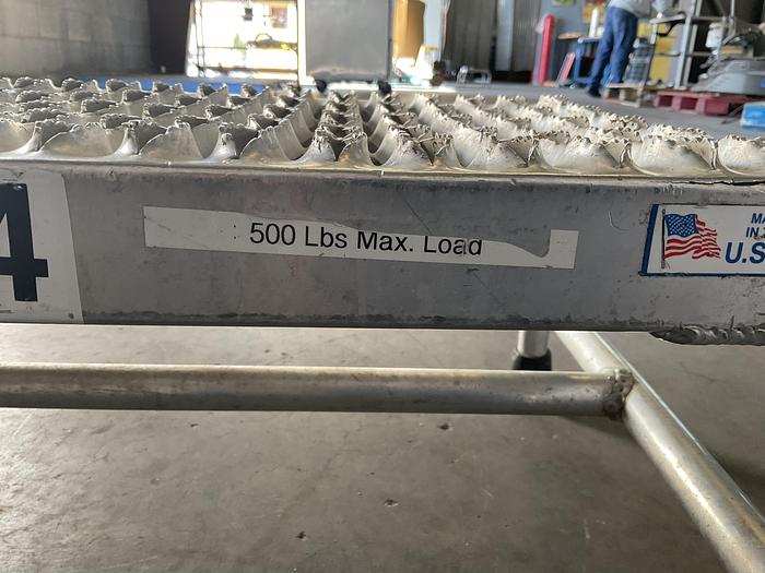 Used COTTERMAN STARIONARY WORK PLATFORM STEEL !