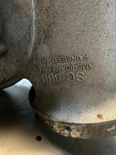 Used MARATHON ELECTRIC 5K35MNB114A; 1/2HP; 208-230/460 V; 1725 RPM