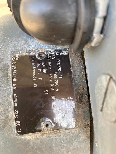 Used 5.4 HP RU WATER PUMP ME125750