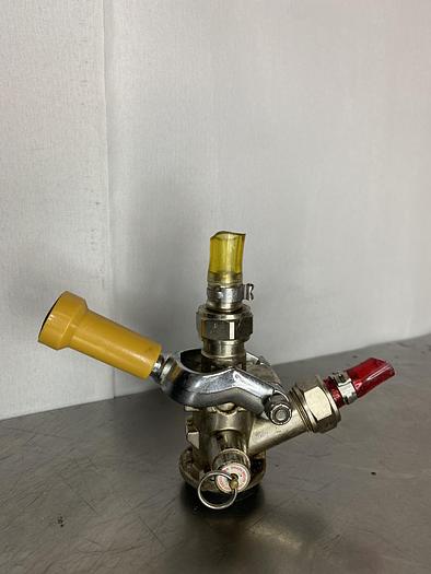 Used KEG TAP COUPLER STAINLESS STEEL !