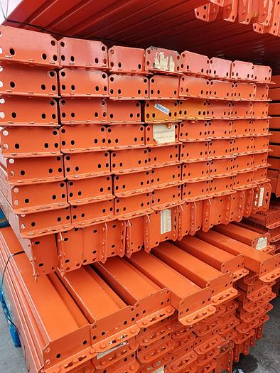 Used 8'9" TEARDROP PALLET RACKING BEAMS !