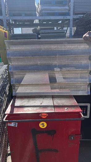 Used ALUMINUM BAGUETTE PAN WITH 4 SLOTS !