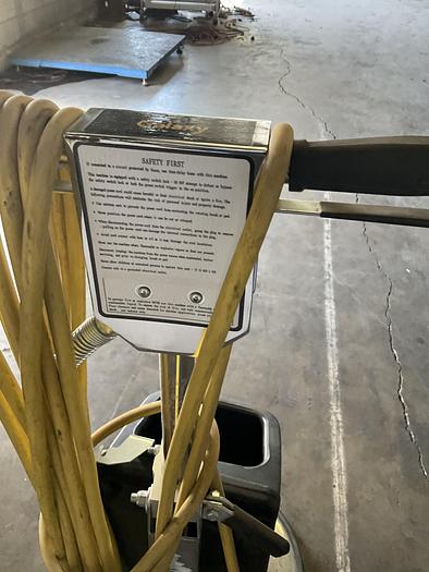 Used NSS GALAXY FLOR PULISHER & SCRUBBER; MODEL GALAXY -20; 120V