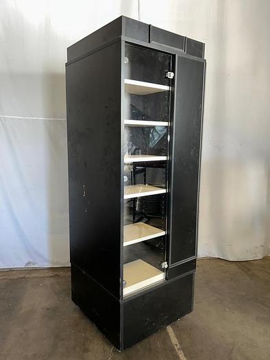 Used BLACK DISPLAY CASE