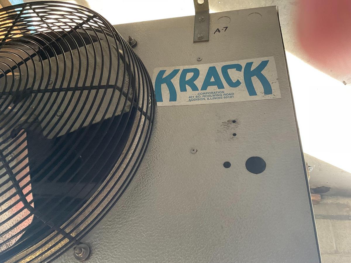 Used KRACK UNIT COOLER / EVAPORATOR MK34-246KGE-BB T