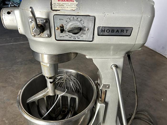 Used 20QT HOBART MIXER WITH ATTACHEMENTS ./