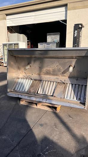 Used 7FT COMMERCIAL STAINLESS STEEL RESTAURANT HOOD