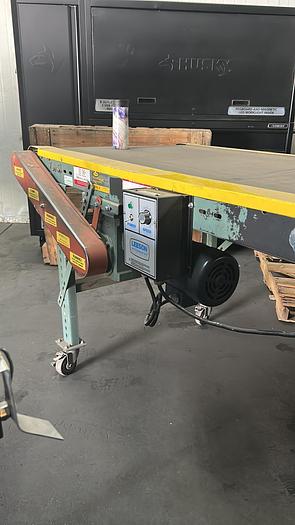 Used HYTROL SLIDE BED BELT CONVEYOR