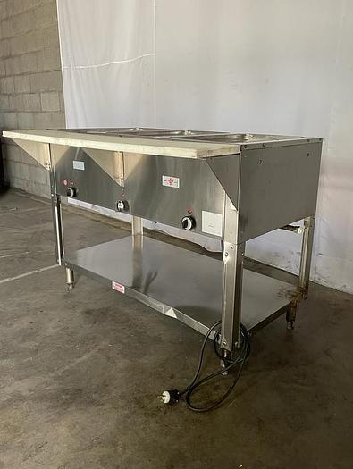 Used THREE COMPARMENT STEAM TABLE 