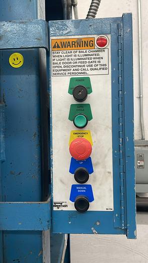 Used MARATHON 6030HD VERTICAL CARDBOARD BALER MACHINE