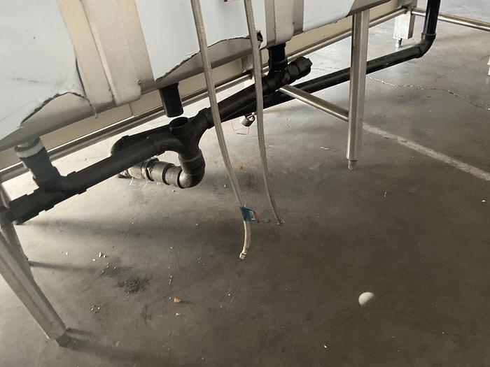 Used THREE COMPARTMENT SINK WITH HAND WASH SINK AND BACKSPLASH