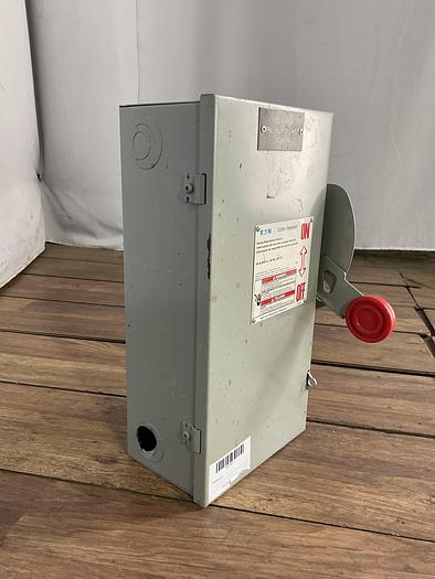 Used EATON HEAVY DUTY SAFETY SWITCH, DH221FGK; 240V; 30AMP; 2 POLE; TYPE 1  !