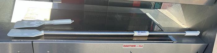 Used SET OF PADDLE SCRAPER AND THICK WIRE WHISK WITH STAINLESS STEEL HANDLE !