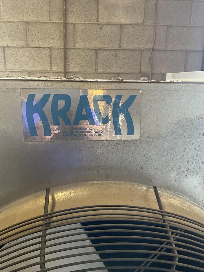 Used KRACK UNIT COOLER / EVAPORATOR