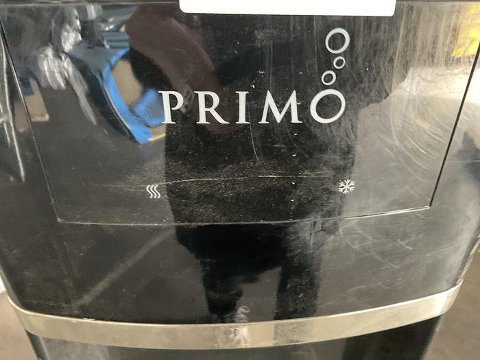 Used PRIMO HOT AND COLD WATER DISPENSER WITH A PET STATION,  601243. !