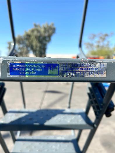 Used BALLYMORE 5 STEP ROLLING LADDER