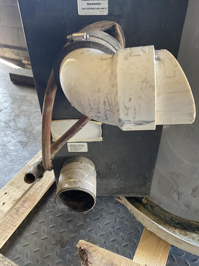 Used RHEEM–RUUD ADVANTAGE PLUS COMMERCIAL GAS WATER HEATER – 80 GAL, 160,000 BTU/HR