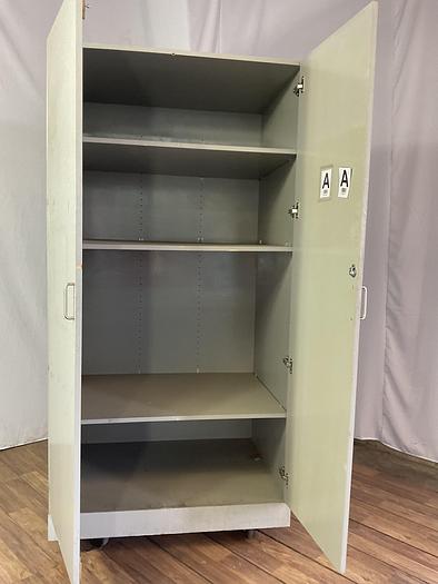 Used TALL WOOD STORE CABINET !