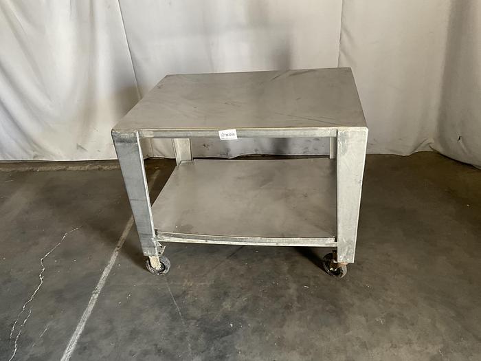 Used STAINLESS STEEL TWO TIER CART