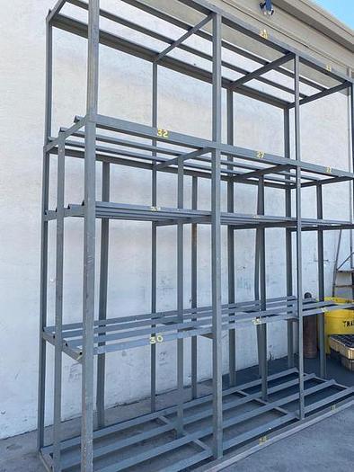 Used HEAVY DUTY STEEL RACKS
