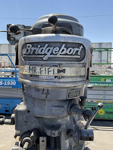 Used BRIDGEPORT VERTICAL MILL