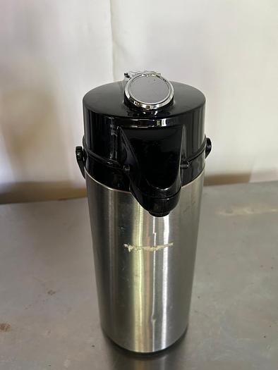 Used ASSORTMENT OF INSULATED COFFEE OR TEA PUMP DISPENSER