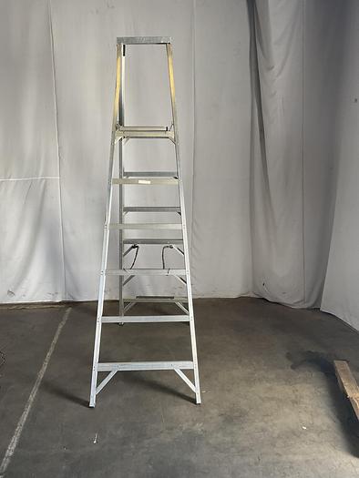 Used WERNER 6 STEP ALUMINIUM LADDER !