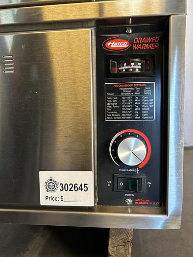 Used HATCO DRAWER WARMER, HDW-2B !