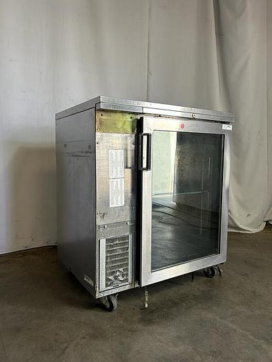 Used PERLICK BACK BAR REFRIGERATED CABINET, BS32./