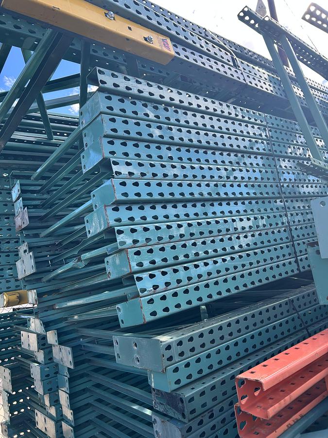 Used 20 FT BY 42 IN TEARDROP UPRIGHTS !