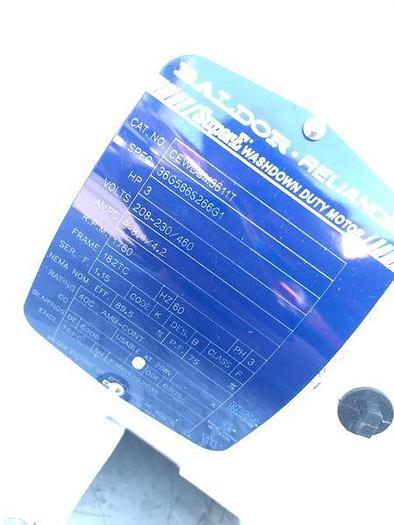 Used MOTOR 3 HP BALDOR CEWDBM9611T